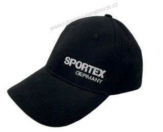 SPORTEX kšiltovka s logem - černá