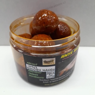Boilie v dipu - Hmyz/Broskev/Mango - 200g - 30mm