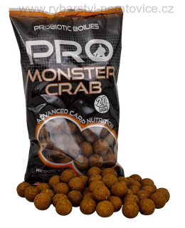 Pro Monster Crab - Boilie potápivé 1kg 14mm Starbaits