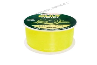 CLIMAX Vlasec CULT Carp Line 600m Fluo-žlutá - 0,30mm - 8,3kg