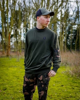 Fox Mikina LW Khaki Jumper - M