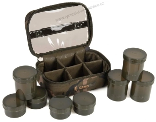 Fox Pouzdro Camolite 8 Pot Hookbait Case