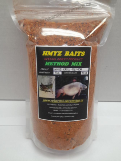 Hmyz Baits Method Mix - Hmyz/Mega Fish/Chilli - 1kg