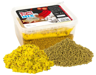 Benzar Mix Pelety Rapid Mix 1200 g - Česnek (žlutá)