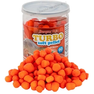 BENZAR MIX - Pelety Turbo Soft Long Life 60 g Mušle