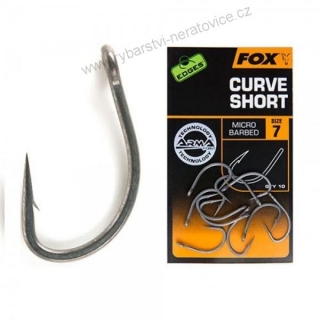 Fox Háčky EDGES Curve Shank Short - 5 - 10ks