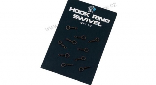 Nash Obratlík Hook Ring Swivel 10ks
