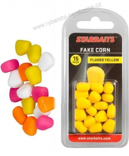 Starbaits Plovoucí Kukuřice žlutá XL Fake Corn 15 ks