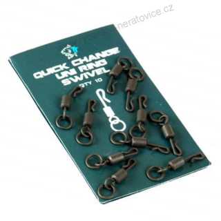 Nash Obratlík Quick Change Uni Ring Swivel 10ks