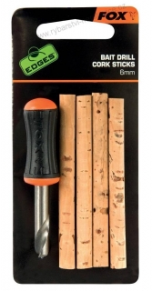 Fox Edges Drill & Cork Stick Set 6mm