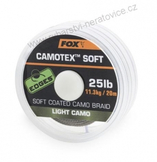 Fox Návazcová Šňůrka Camotex Light Soft 20lb 9kg