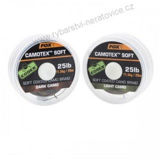 Fox Šňúrka Edges Camotex Dark Soft 15lb 6,8kg