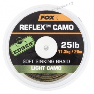 Fox Šňůra Reflex Sinking Light Camo 15lb 6,8kg