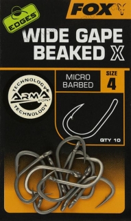 Fox Háček Edges Wide Gape Beaked X vel. 4