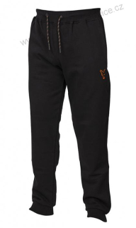 Fox Tepláky Collection Black Orange Joggers - L