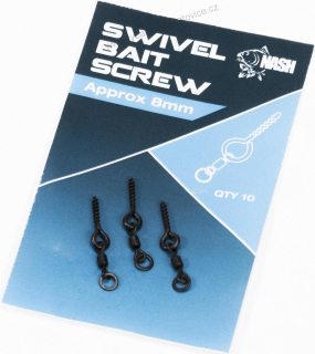 Nash Držák Nástrahy Swivel Bait Screw 8 mm