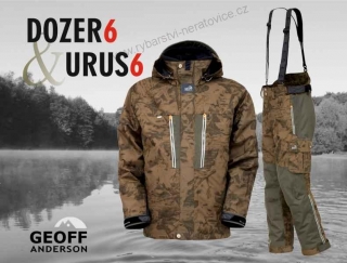 Geoff Anderson - DOZER 6 + Urus 6 maskáč - komplet Bunda + Kalhoty - XXXXL