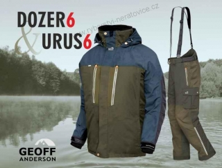Geoff Anderson - DOZER 6 + Urus 6 zelená - komplet Bunda + Kalhoty - XXXXL