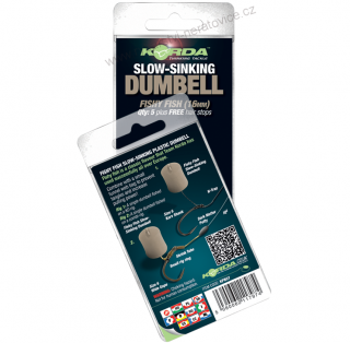 Korda Dumbell Pop-Up Fishy Fish Hnědá Ryba - 12mm - 8ks