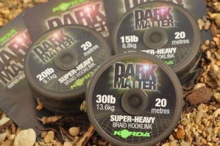 Korda těžká šňůrka Dark Matter Braid 20lb 20m