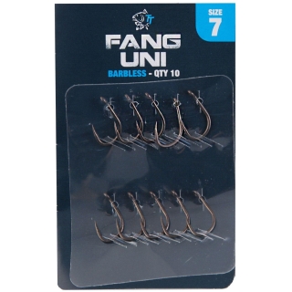 Nash Háčky Fang Uni - vel. 5 Barbless - bez protihrotu 10ks