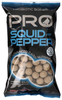 Pro SQUID & PEPPER- Boilie potápivé 1kg 20mm