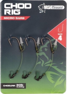Nash hotový návazec Chod Rig Size 6 micro hrot