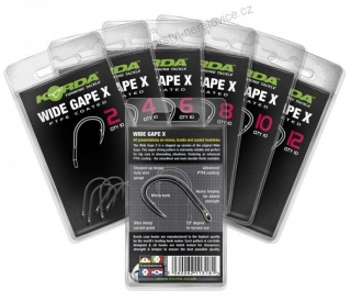 KORDA HÁČKY WIDE GAPE X VEL. 6