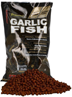 Pelety STARBAITS Garlic Fish 6mm 700g