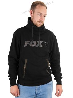 Fox Mikina Black Camo High Neck - XXL