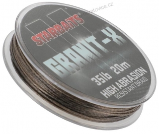 Starbaits - návazcová šňůrka GRANIT X 35LB 20m
