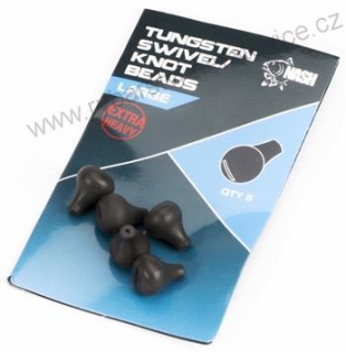 Nash - Korálek Tungsten Swivel/Knot Beads Large 5ks
