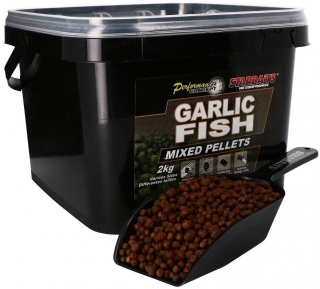 Starbaits Garlic Fish Pelety Mixed 2kg