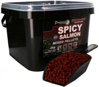 Starbaits Spicy Salmon Pelety Mixed 2kg