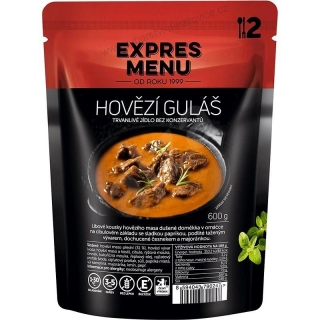 Expres Menu Hovězí guláš 600g 2porce
