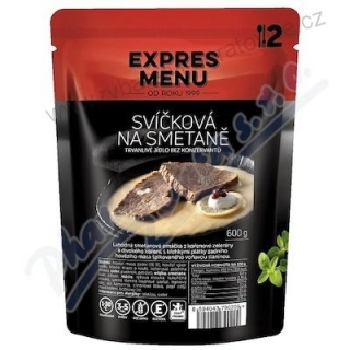 Expres Menu Svíčková na smetaně 600g 2porce