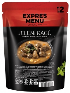 Expres Menu Jelení ragú 600g 2porce