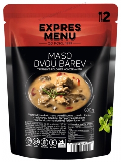 Expres Menu Maso dvou barev 600g 2porce