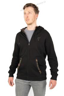 Fox Mikina LW Black/Camo Print Zip Hoody Velikost M