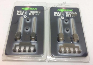 Korda Montáž Heli Safe Tubing Kit - Hnědá - 2ks