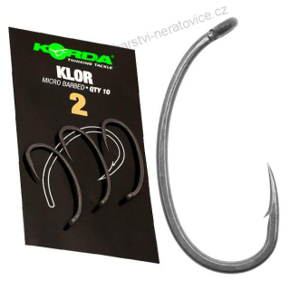 Korda Háčky Klor 10 ks - Velikost 4
