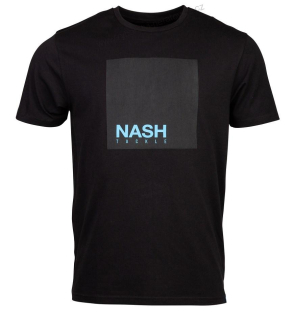 Nash Tričko Elasta-Breathe T-Shirt Black - Velikost XXXL