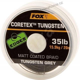 Fox Šňůrka Coretex Tungsten 20 m-Nosnost 20lb - 9,1 kg