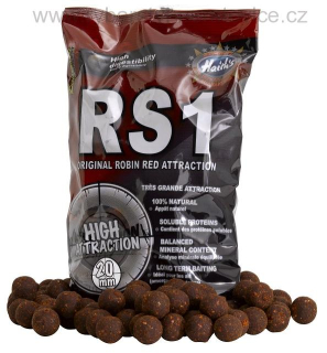 RS1 - Boilie potápivé 1kg 24mm Starbaits