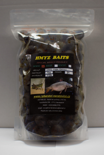 Boilie v dipu - Hmyz/Fish/Chilli - 1kg - 20mm