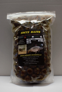 Boilie v dipu - Hmyz/Liver (Játra) - 1kg - 20mm