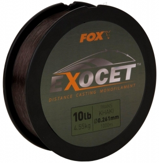 Fox Vlasec Exocet Mono Trans Khaki 1000 m-Průměr 0,309 mm / Nosnost 5,9 kg
