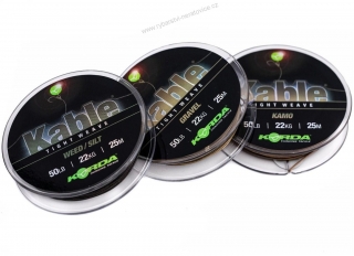 Korda Olověná Šňůra Kable Tight Weave 7 m - Kamo