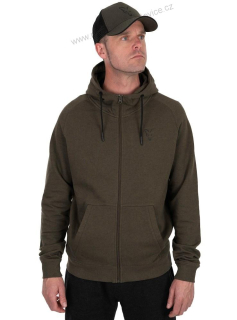 Fox Mikina Collection Lightweight Hoodie Green Black - XXXL