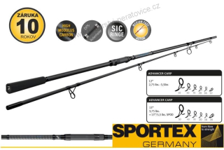 Sportex Prut Advancer CS-2 Carp 3,96 m 3,75 lb